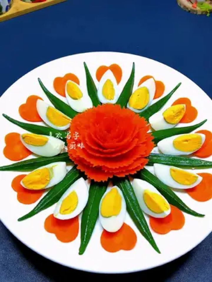 果蔬压花模具三十件套做美食摆盘简单又好看,太实用了#美食#美厨娘