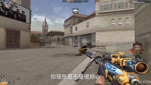 91. 穿越火线荣耀枪王,黑色城镇玩狙杀人全靠手抖