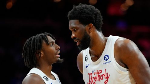 《NBA全场集锦》费城双核携手创5大纪录：大帝近21年首人 马克西比肩张伯伦