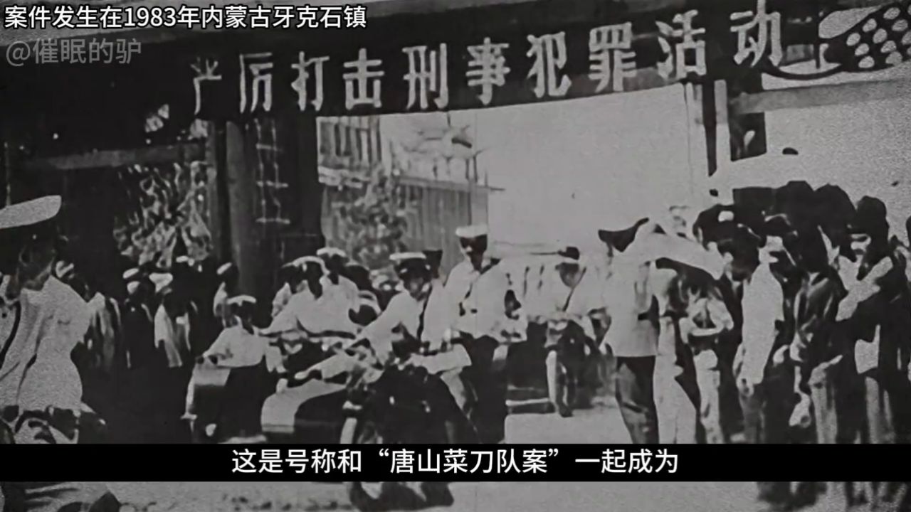 内蒙古呼伦贝尔市牙克石镇的刑事案件: 这是号称和"唐山菜刀队案"一起