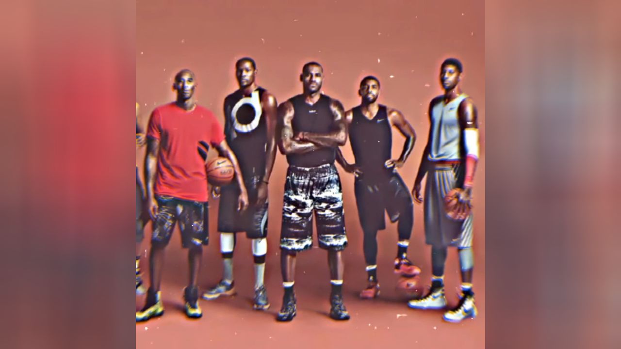 "耐克五虎"#篮球