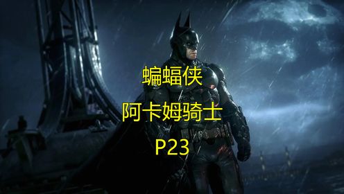 《蝙蝠侠：阿卡姆骑士》游戏解说P23：警局保卫战