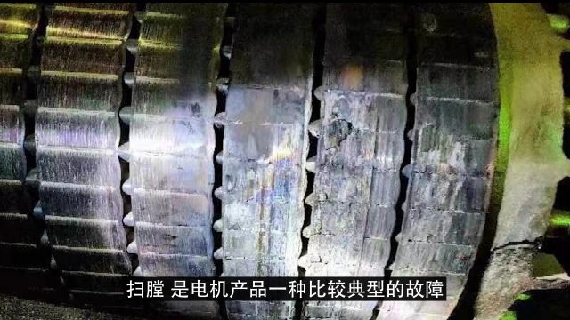 1359求解——是什么原因导致这台高压电机扫膛?