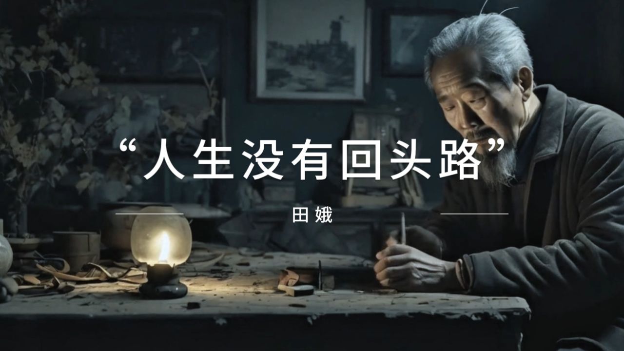 人生单行线,勇往直前,莫让时光空流转《人生没有回头路》