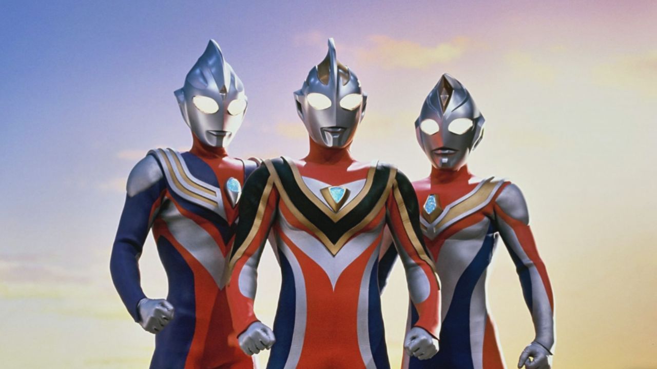 迪迦戴拿盖亚平成三杰首相聚,大战欧布猛斯王,满满的回忆!