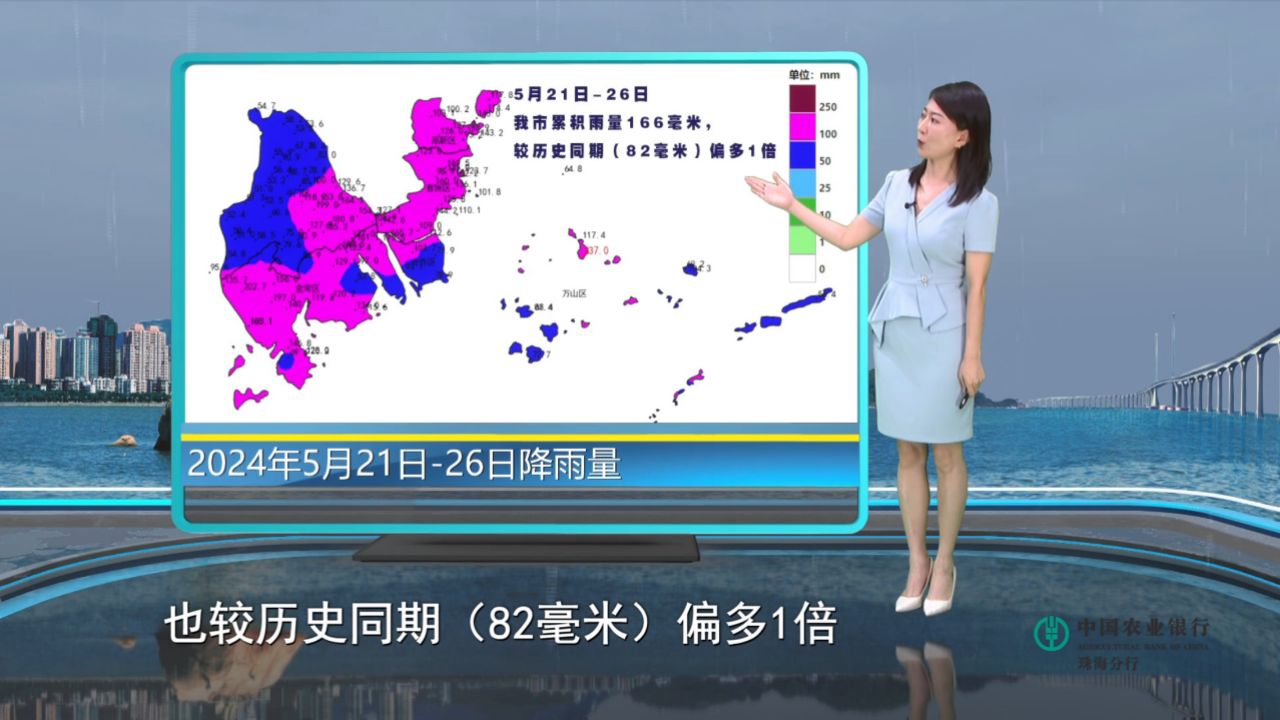 2024年5月27日晚间珠海天气预报