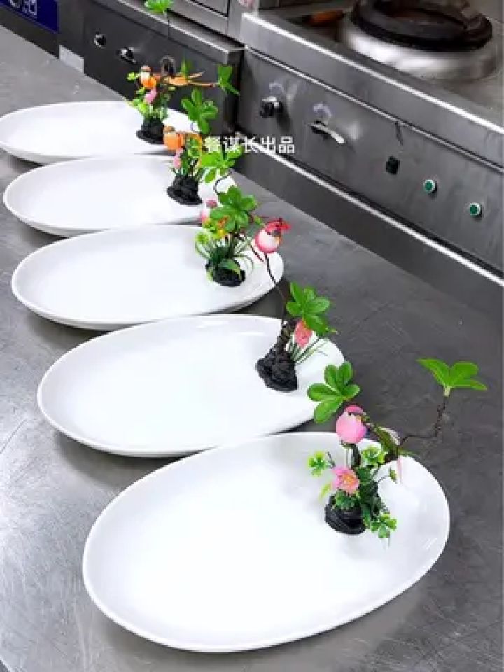 厨师 #摆盘技巧 #盘饰做法