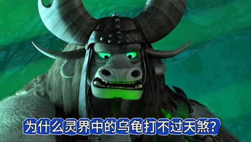 【功夫熊猫】灵界中的乌龟为什么打不过天煞呢?