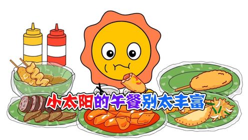 美食动画：小太阳的午餐别太丰富！瞧我这小脑袋瓜子可真聪明_高清1080P在线观看平台_腾讯视频