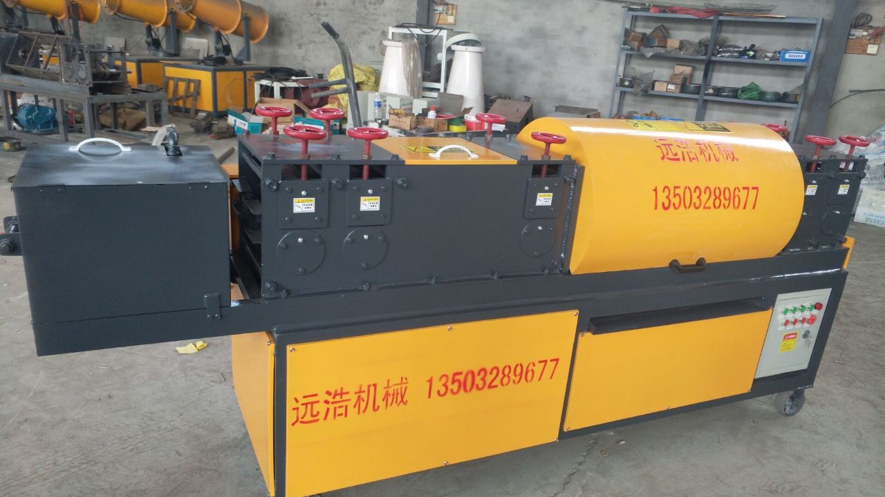 钢管调直机除锈机的操作过程相关介绍