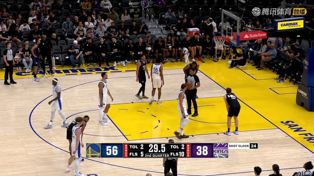 2024/25赛季NBA夏季联赛：国王蓝队 VS 勇士 全场回放