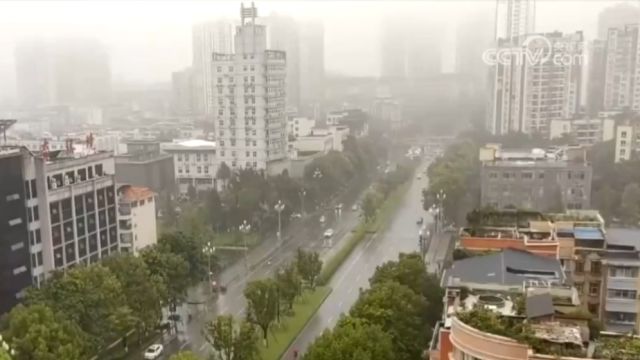 关注汛情,重庆大足:持续暴雨,多条河流水位上涨