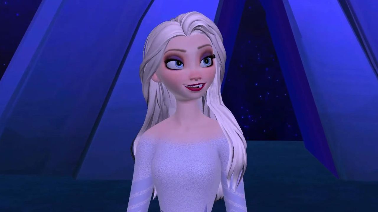 冰雪奇缘2 mmd:艾莎女王的经典再现