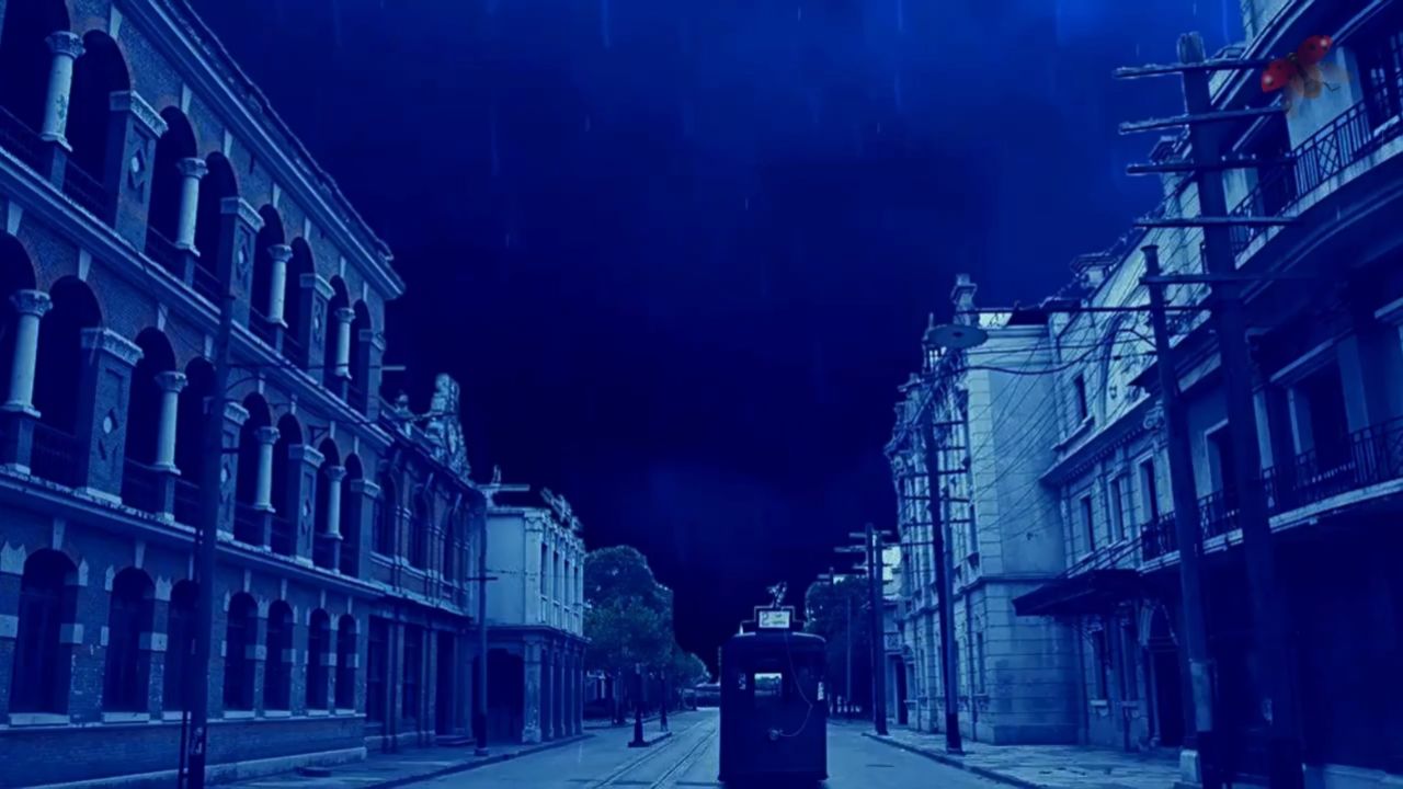 卖报歌 舞台剧歌曲老上海上海滩小小报童晚会节目大屏幕高清led背景