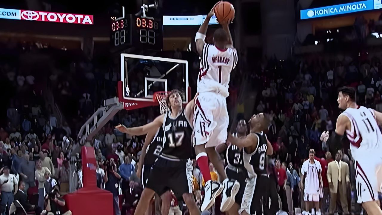 麦迪时刻!那一晚麦迪感动了上帝,白马长枪35秒13分逆天绝杀马刺