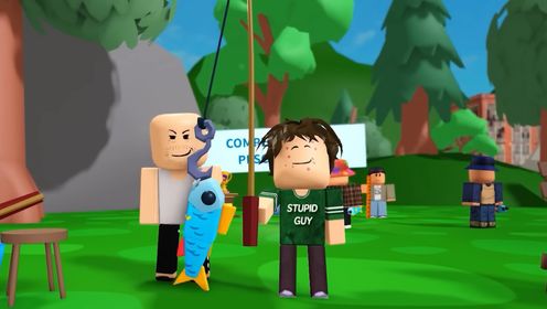 ROBLOX:钓鱼大赛马叔偷杰克鱼领奖,他能拿到比赛奖金吗?_高清1080P在线观看平台_腾讯视频