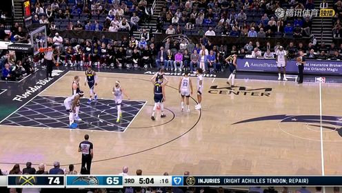 《NBA全场集锦》【回放】NBA常规赛：掘金vs魔术中文解说全场回放