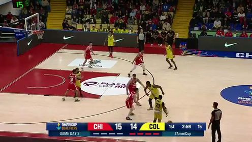 《FIBA》【回放】男篮美洲杯预选赛：智利vs哥伦比亚第1节英文原声回放