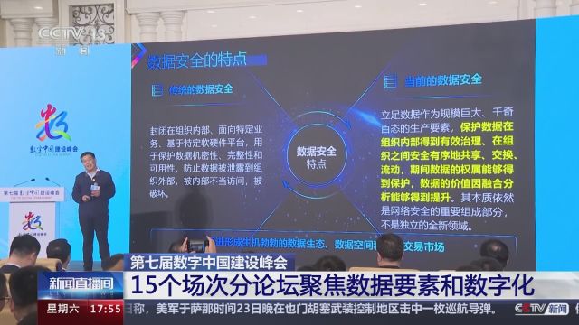 第七届数字中国建设峰会 15个场次分论坛聚焦数据要素和数字化