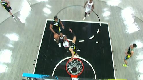 《NBA全场集锦》罗齐尔独闯龙潭气势汹汹 特纳奔袭而来送上背后大帽