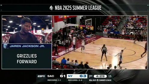 《NBA全场集锦》NBA夏季联赛：国王vs尼克斯英文原声全场回放