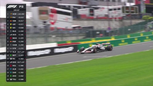纵情F1_2024F1比利时大奖赛第二次练习赛_都弹起来了!皮亚斯特里过弯失误底板与路肩不断摩擦出现颠簸现象_高清1080P在线观看平台_腾讯视频
