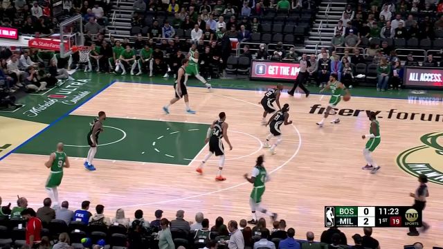 塔图姆vs雄鹿集锦 全场22+5+6全面发挥难阻球队失利
