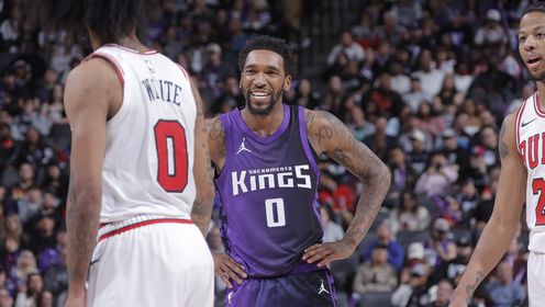 《NBA全场集锦》【球星】蒙克vs公牛集锦 首节5记三分全场砍下34+5难救主