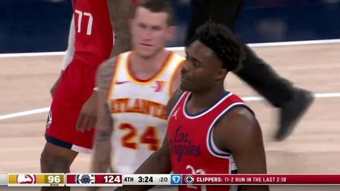 《洛杉矶快船》 NBA常规赛：老鹰vs快船中文解说全场回放
