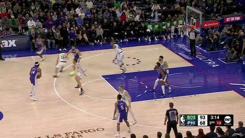 《费城76人》【回放】NBA常规赛：凯尔特人vs76人第3节英文原声回放