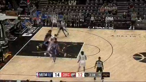 《俄克拉荷马雷霆》【回放】NBA夏季联赛：灰熊vs雷霆中文解说全场回放