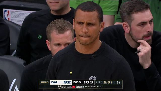NBA总决赛G2：独行侠vs凯尔特人第4节英文原声回放