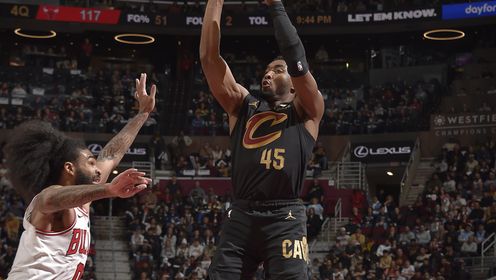 《NBA骑士》【球星】米切尔vs公牛集锦 砍下37分关键时刻收割比赛