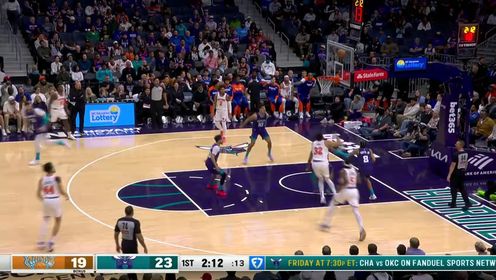 《NBA全场集锦》【回放】尼克斯vs黄蜂第1节英文原声回放
