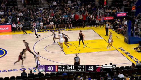 《NBA全场集锦》外线开张势如破竹！斯蒂文斯连续开炮命中两记三分球