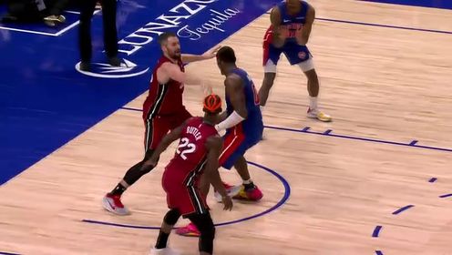 《NBA全场集锦》【回放】NBA常规赛：热火vs活塞第2节中文解说回放