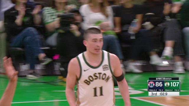 奇才122-132凯尔特人 普理查德38+12助生涯新高绿军常规赛横扫奇才完美收官