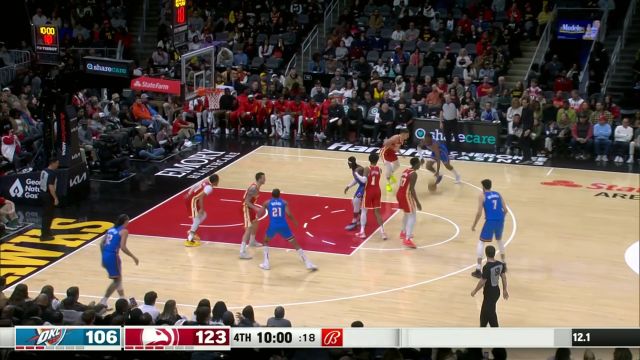 开启追分模式！  雷霆众将齐心协力连砍六分打停老鹰