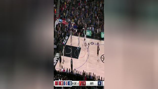 NBA常规赛：开拓者vs快船英文原声全场回放