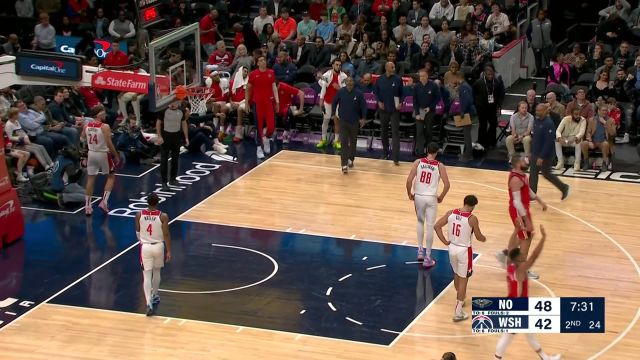 鹈鹕小汤神！特雷-墨菲三分手感滚烫 超远三分连续命中