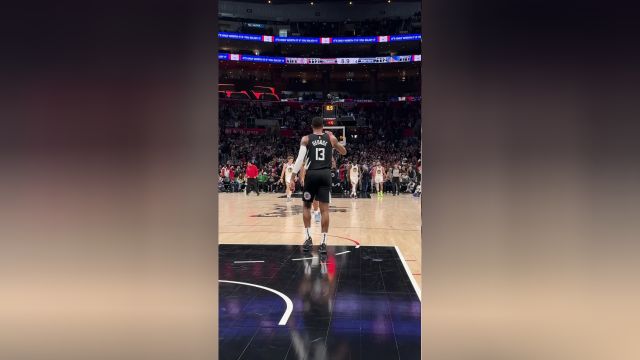 生死时刻谁敢横刀立马？ 乔治大将军三分绝杀勇士！