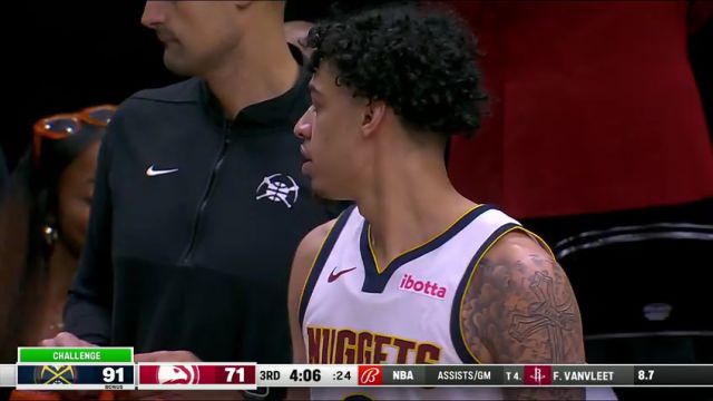 掘金vs老鹰第3节英文原声回放