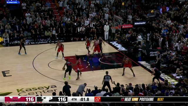 迈阿密定海神针！巴特勒窒息时刻大心脏中投压哨绝杀