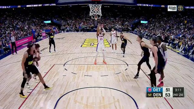 活塞vs掘金第2节中文解说回放