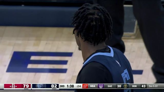 NBA常规赛：火箭vs灰熊英文原声全场回放
