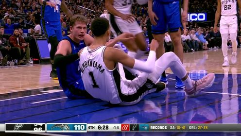 《NBA全场集锦》展现身体天赋 文班亚马长臂遮天凶狠进攻