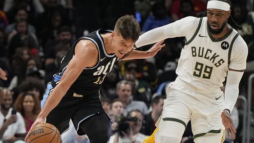 《NBA全场集锦》【球星】博格达诺维奇vs雄鹿集锦 火力全开轰下38+10难救主