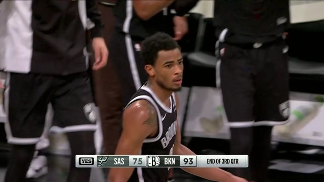 马刺103-123篮网 文班亚马21分马刺不敌篮网遭遇七连败