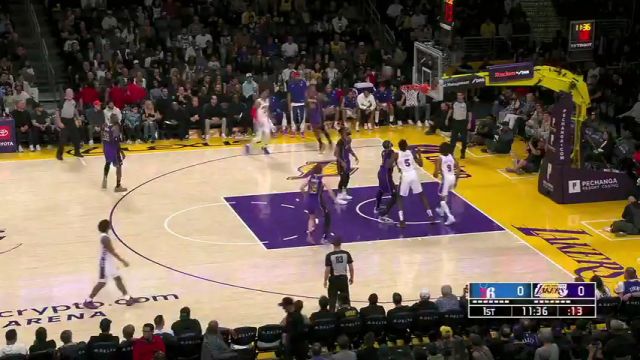 NBA常规赛：76人vs湖人第1节中文解说回放