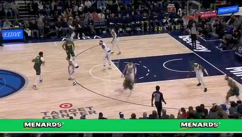 《NBA全场集锦》NBA常规赛：独行侠vs森林狼第2节中文解说回放